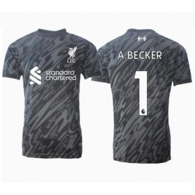 Liverpool Alisson Becker #1 Målvakt Hemmakläder 2024-25 Kortärmad